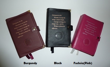 Leather Double Big Book/12 &12 Covers